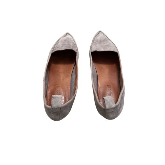 Jeffrey Campbell Women's Gray Suede Pointed Toe Flats Size 6 - Picture 5 of 9